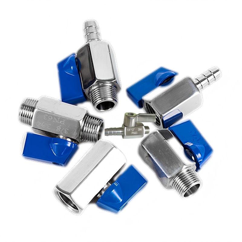 Intelligent opgradering! Joepai lancerer multi-port rustfrit stål mini kugleventil med 90 ° rotationshåndtag til præcisionsstrømstyring